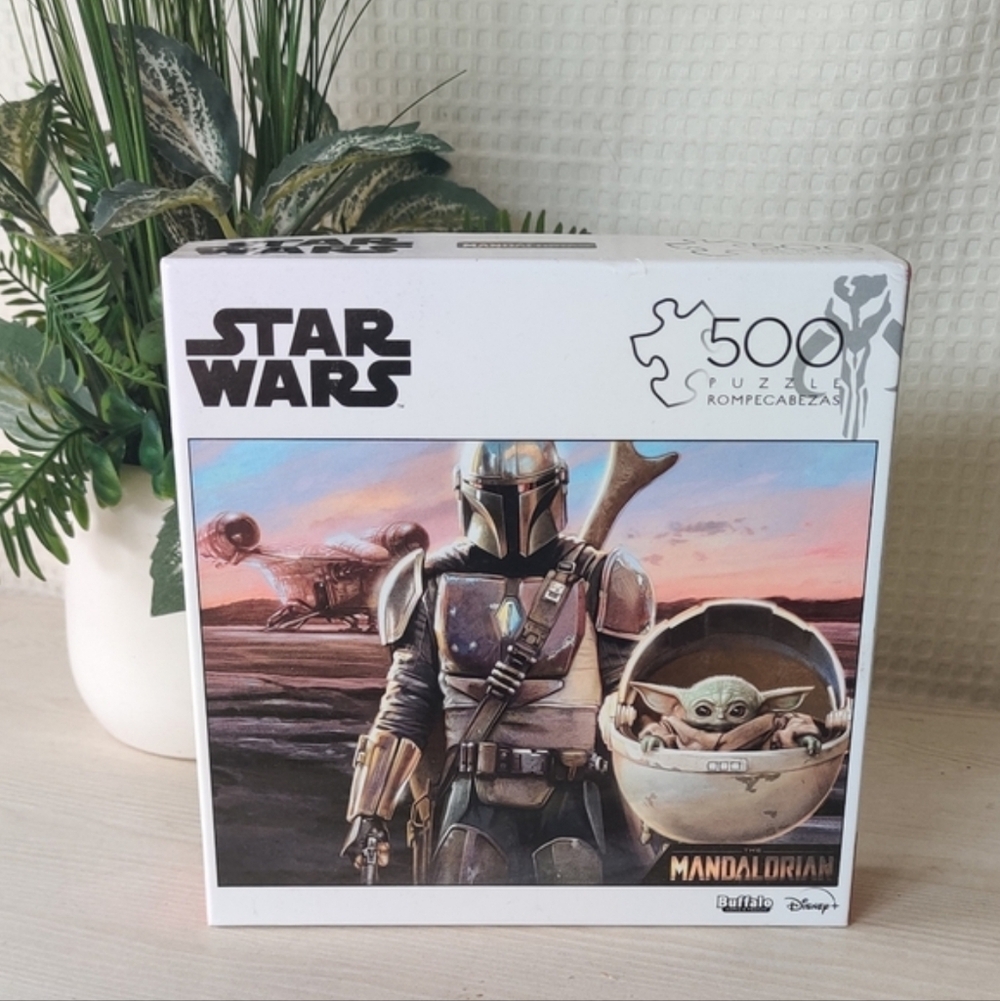 Buffalo Games & Puzzles Star Wars Mandalorian Baby Yoda Puzzle - 500 Pieces